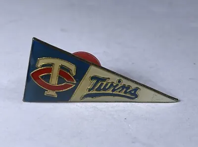 Vintage MLB Minnesota Twins Enamel Baseball Pennant Lapel/Hat Pin • $12.97