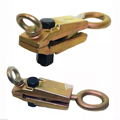 2 PC (TWO-WAY) Self-tightenin​g 5 Ton Frame & Body Repair Small Mouth Pull Clamp • $56.99