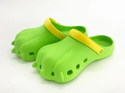 Monster Sandals GREEN Size 24-25cm 7-8inch KAWAII CUTE PRETTY JAPAN Slip-on • $59.98