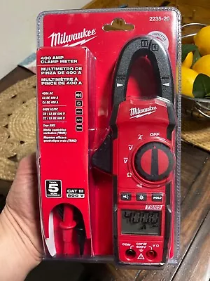 Milwaukee 2235-20 400 Amp Clamp Meter Brand New Factory Sealed • $68.95