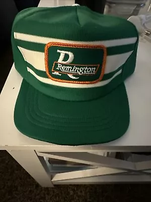 Rare Vintage Remington Arms Trucker Hat With Ear Warmers • $40