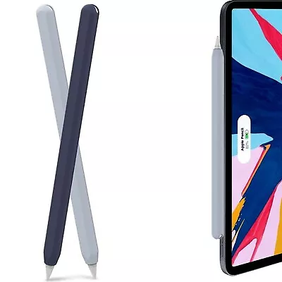 £3.95 • Buy For Apple Pencil 2nd Gen Silicone Grip Case Sleeve Soft Cover Holder IPad Pen UK