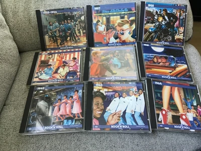£5.99 • Buy Job Lot Bundle Time Life Rock N Roll Era Cds 1955-64 Buddy Holly Eddie Cochran