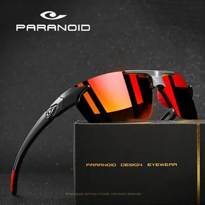 $21.99 • Buy PARANOID Sports Polarized Sunglasses Men Women Outdoor Cycling Driving Glasses