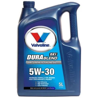 Valvoline Semi Synthetic DuraBlend Engine Oil 5W-30 5L • $45.86