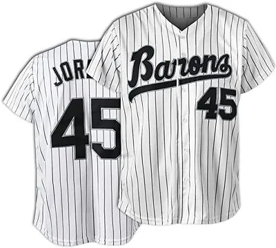 Tocament Birmingham Barons Michael Jordan 45 Baseball Jersey 90s Size X-LARGE • $37.94