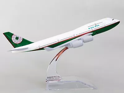 ✈️ 14cm 1:400 Eva Air Airplane Aeroplane Diecast Metal Plane Toy Model • $26