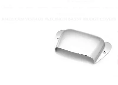 Genuine Fender U.S.A. Precision BASS Bridge Chrome Cover- P Bass PN 0010108000 • $37.50