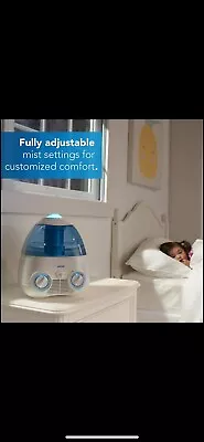 Vicks Starry Night Cool Mist Humidifier 1.0 Gal Med Room Size Filtered V3700VV2 • $31.99