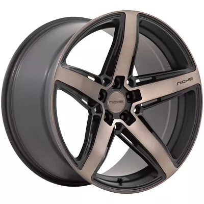 Niche M271 Teramo 20x9 5x120 +35mm Black/Tint Wheel Rim 20  Inch • $392