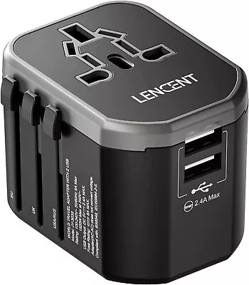 $34.99 • Buy EPICKA Universal Travel Adapter One Worldwide International Wall Charger AC Plug