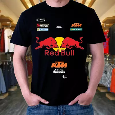 HOT_SALE_KTM_RED_BULL_Logo Men's T Shirt Size M - 3XL Free Shipping • $29.99