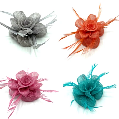 £8.49 • Buy Beak Clip Feather Fascinator, Ladies Day, Races, Royal Ascot, Wedding 
