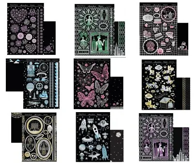 £2.39 • Buy Hunkydory Midnight Elegance Foiled Toppers, Card, Inserts Kits P&P Discounts