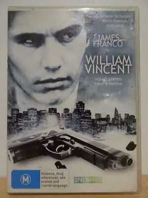$8.49 • Buy William Vincent  ~ James Franco   Ex Rental DVD  ~ Region 4   ~ (180422)