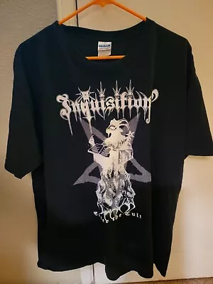 Vintage Inquisition  Enter The Cult  XL   T-Shirt Black Metal Immortal Marduk  • $20.99