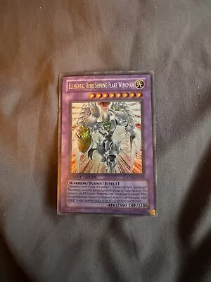 Elemental Hero Shining Flare Wingman Dr04-en096 Secret Rare Limited Edition (NM) • £50