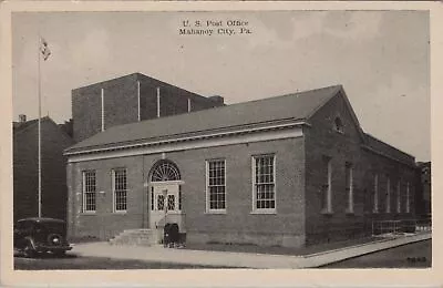 US Post Office Mahanoy City Pennsylvania Vintage Unposted Postcard • $6.85