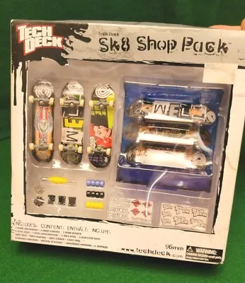 RARE NIB Tech Deck Sk8 Shop Pack POWELL Skateboards Caballero Wainwright Decks 6 • $64.99