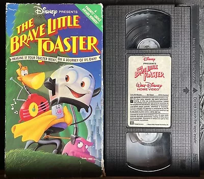 The Brave Little Toaster VHS Tape Walt Disney Home Video Presents 1988 Animated • $11.50