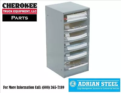 Adrian Steel 17A 6-Shelf Literature Rack • $219.95