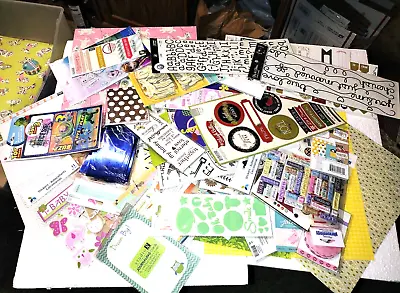 New Scrapbooking Lot #2 Over 63 Multi Packs- 2080 Items • $22.99