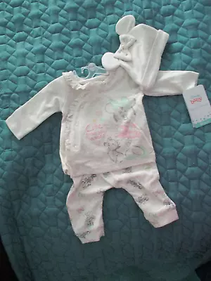 Nwt Disney Baby 3pc New Born Minnie Mouse Outfit Size Nb • $4.99