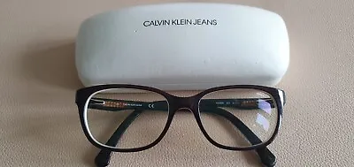 Calvin Klein Jeans Brown Glasses Frames. CKJ 926. With Case. • £14.99