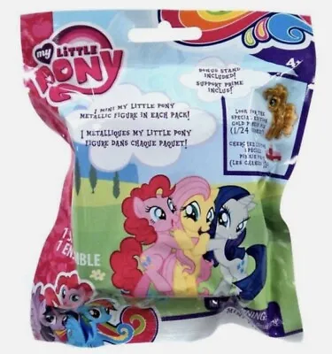 My Little Pony Friendship Is Magic Metallic Mystery Figure Pack! • $9.98