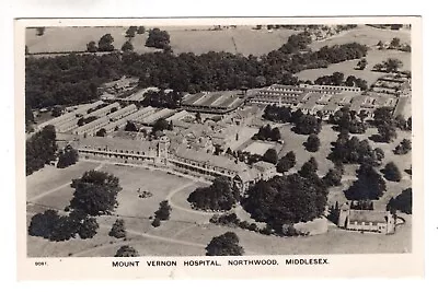 Middlesex - Mout Vernon Hospital Northwood Real Photo Aerial View  (ref. 514) • £3.49