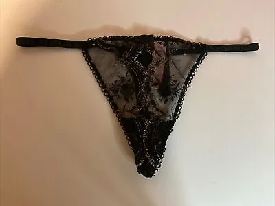 $12.99 • Buy NWT Victoria's Secret Very Sexy ROSE & BOWS V-String Thong Panty XS S M L XL