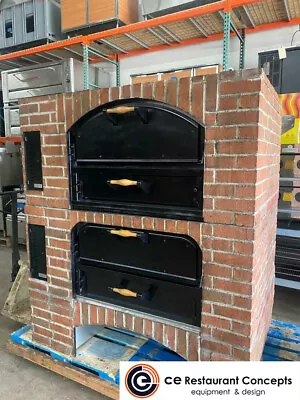Used Marsal MB-42-2- 62.5  Brick Lined Pizza Oven Gas Stacked • $14500
