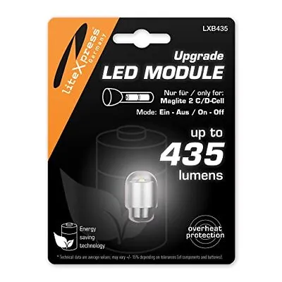 LED Upgrade Module LXB435 With 435 Lumens For Maglite Krypton/Xenon Flashlights • $29.34