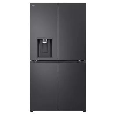 NEW LG 637L French Door Fridge With Ice And Water Matte Black GF-L700MBL • $3466