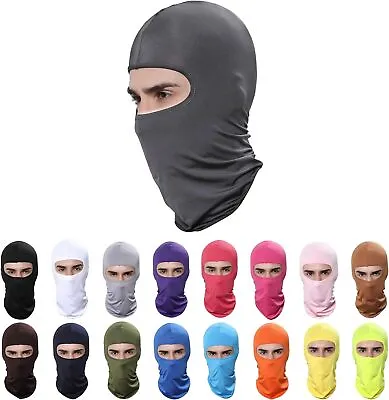 Balaclava Face MaskCooling Neck Gaiter UV Protector Motorcycle Ski Scarf Hood • $5.99