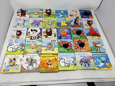 Lot Of 10 Finger Puppet Board Books Lot Random • $28.95