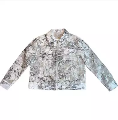 Mens Youth Fashion Jacquard Mesh See Through Thin Sun Protective Jacket Coat 125 • $36