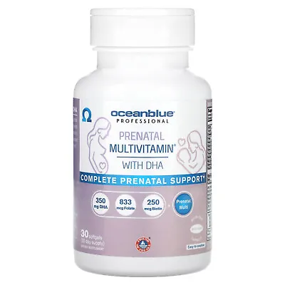 Professional Prenatal Multivitamin With DHA 30 Softgels • $22.32