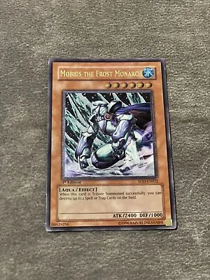 Mobius The Frost Monarch SOD-EN022 1st Ultimate Rare VLP YUGIOH • $150
