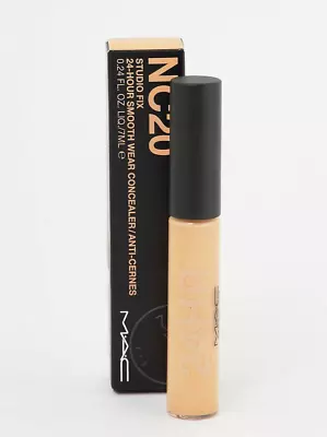 RRP £24 Brand New BOXED MAC Studio Fix 24-Hour Liquid Concealer NC20 • £65.98