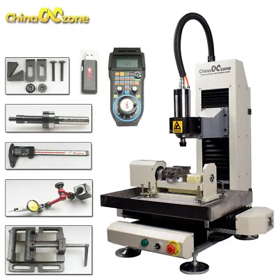 Steel 5 Axis CNC 3040 Metal Router 2200W DIY Cutting Engraving Machine Kit • $8699