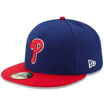 Philadelphia Phillies New Era  2017  On-Field 59FIFTY Fitted Hat-Blue/Red  • $24.99
