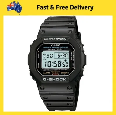 Casio G-Shock Digital Solar Mens Black Watch G-5600UE-1DR Men's Black Watch • $141.90