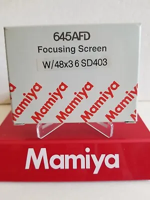 Mamiya AFD / DF DIGITAL BACK Focusing Screen 36x48 Frame ( SD403 / CHECKER ) • $136