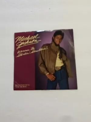 Michael Jackson Epic Wanna Be Startin' Somethin' Demo Not For Resale 45 Record • $12.99