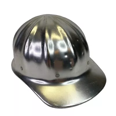 Vintage Superlite Fibre-Metal Aluminum Safety Hard Hat Helmet  • $29.99