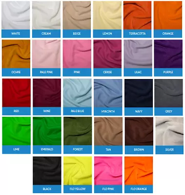 Polar Fleece Premium Fabric Anti-pill 150cm Wide - Multiple Lengths And Colours • £38.25