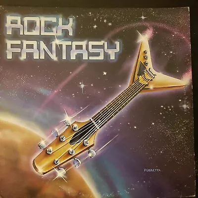 Various–Rock Fantasy (1981) COLUMBIA-1P 7230/ Vinyl LP Album Compilation VG • $12