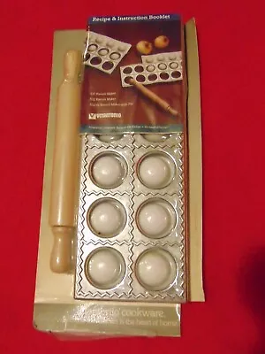 VITANTONIO RAVIOLI MAKER - Cookware Ravioli Maker 510 512 & 512-01 NIP • $19.95