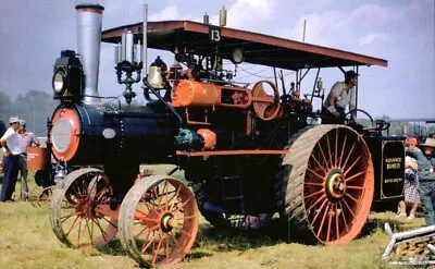 Postcard - Vintage Steam-Powered Farm Equipment At State Fair 1959 Tractor 2051 • $5.89